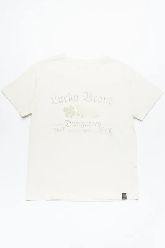 Lucky Brand Dungarees Tri-Blend Classic Tee sold by Bluenotes