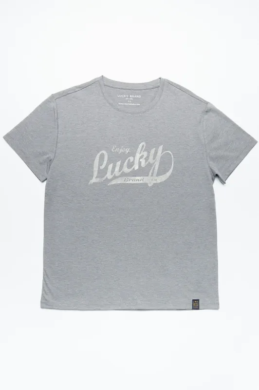 Enjoy Lucky Brand Tri-Blend Classic Tee sold by Bluenotes