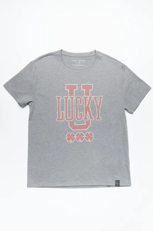 Lucky U Tri-Blend Classic Tee sold by Bluenotes