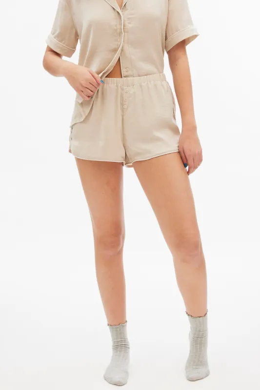 Satin Sleep Short sold by Bluenotes