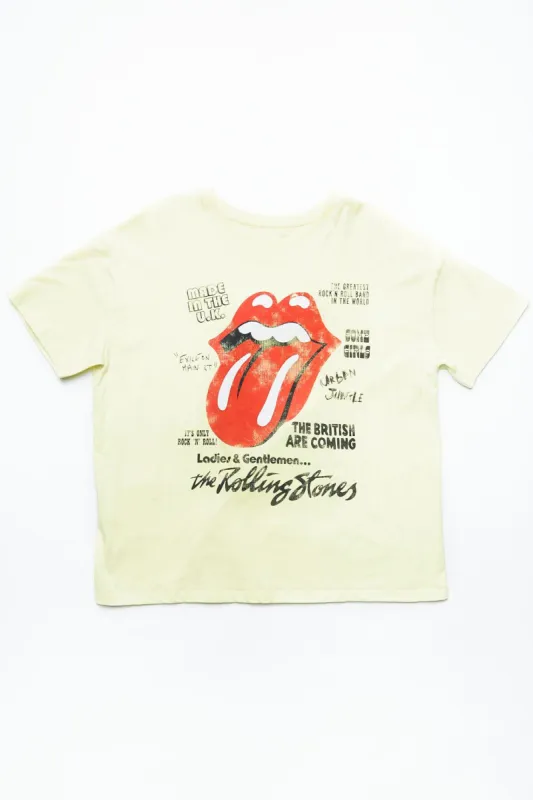 The Rolling Stones UK Graphic Boyfriend Tee sold by Bluenotes