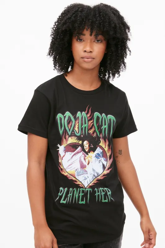 Doja Cat Planet Her Graphic Boyfriend Tee made by Bluenotes
