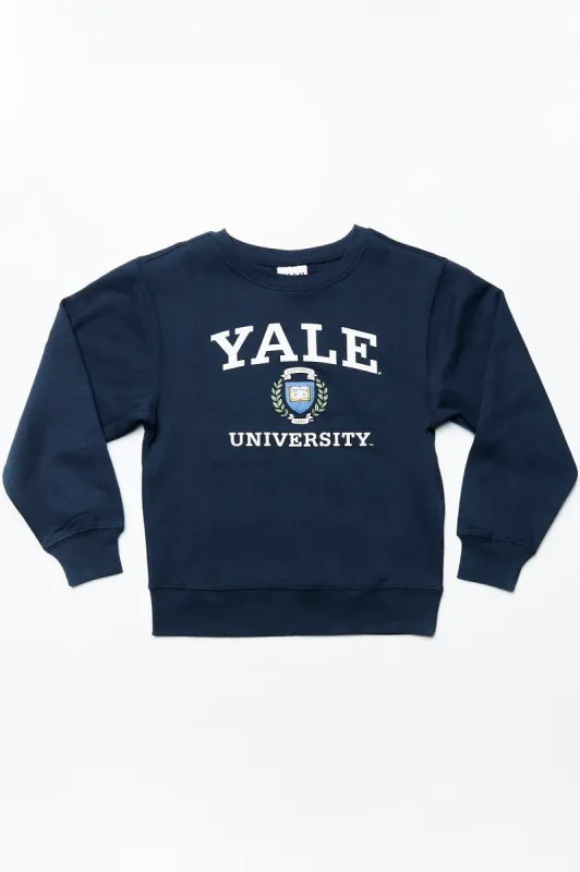 AERO Girls Yale Graphic Crew Neck Pullover Sweatshirt sold by Bluenotes