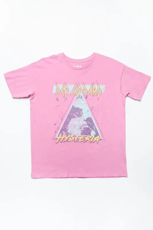 Def Leppard Graphic Oversized Tee sold by Bluenotes