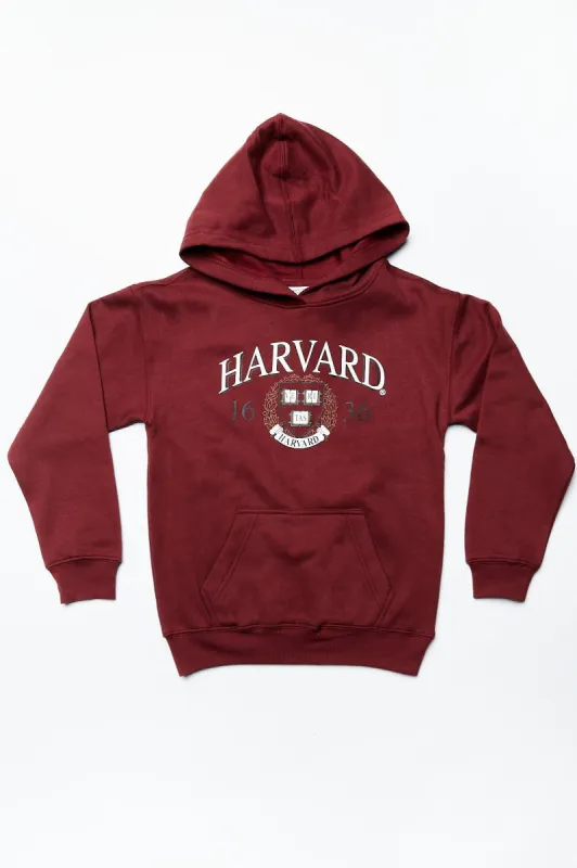 AERO Girls Harvard Graphic Boyfriend Pullover Hoodie sold by Bluenotes