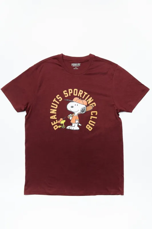 Peanuts Sporting Club Graphic Tee sold by Bluenotes