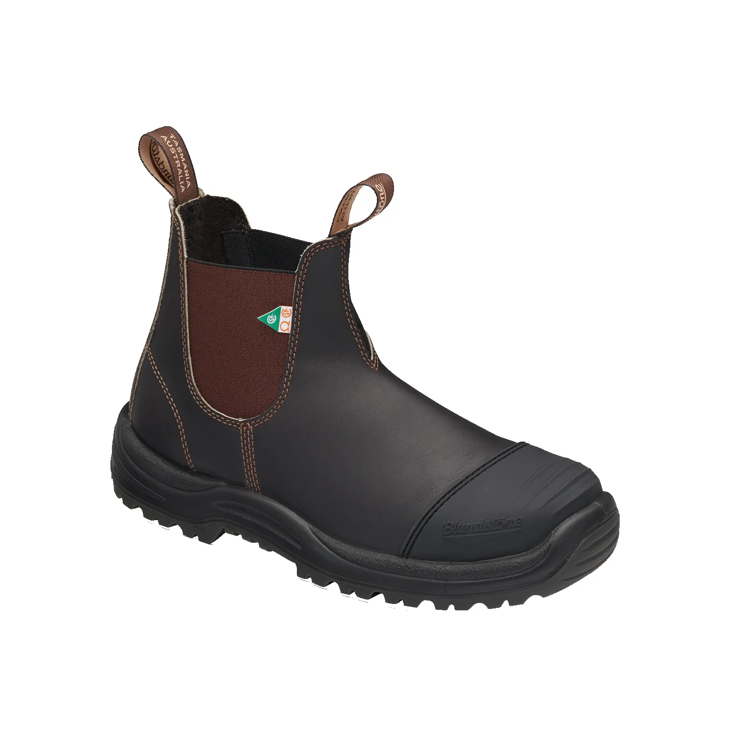 Blundstone 167 - Work & Safety Boot Rubber Toe Cap Stout Brown sold by Blundstone product image thumbnail 2