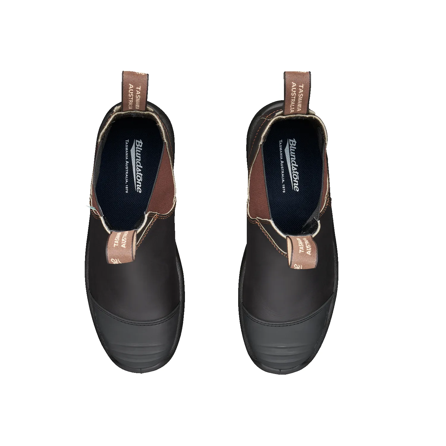 Blundstone 167 - Work & Safety Boot Rubber Toe Cap Stout Brown sold by Blundstone product image thumbnail 4