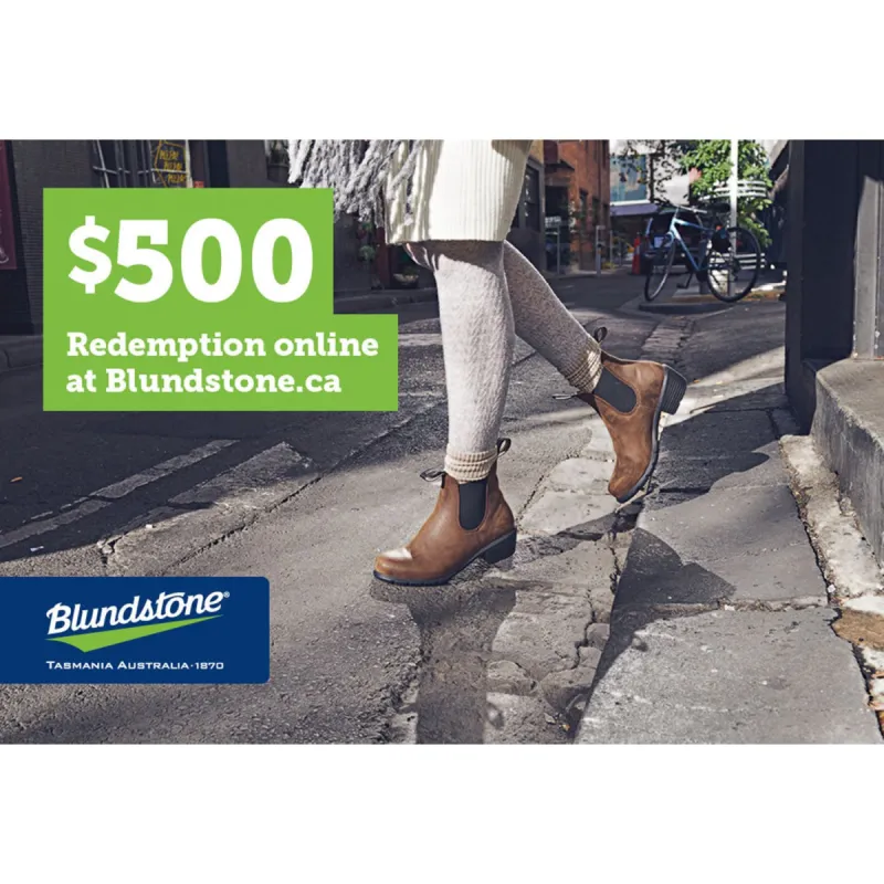Blundstone Gift Card $500 sold by Blundstone