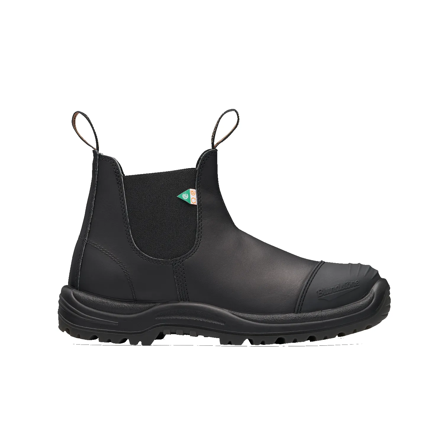 Blundstone 168 - Work & Safety Boot Rubber Toe Cap Black sold by Blundstone