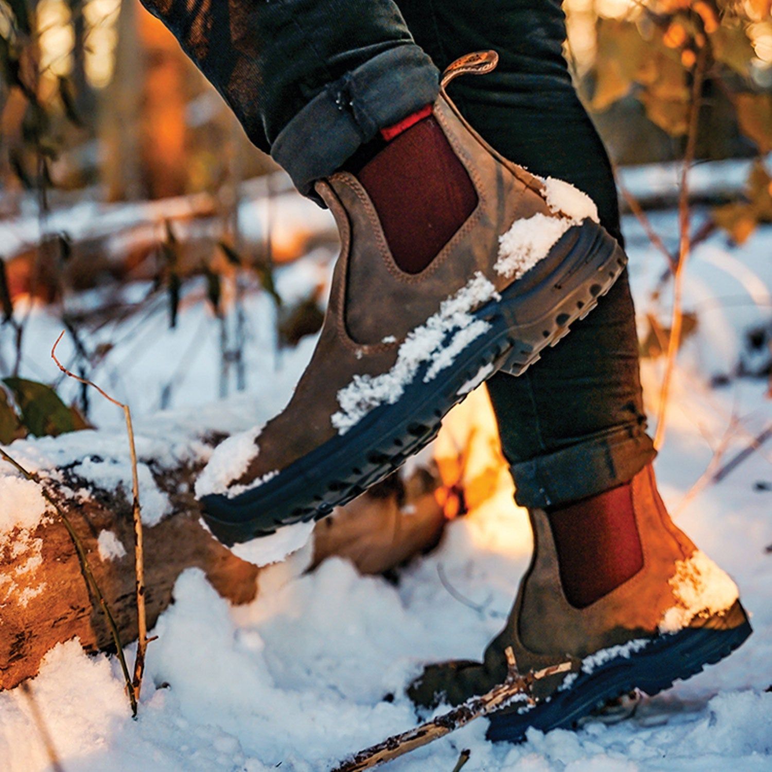 Blundstone 492 - Non-Safety Work Boot Rustic Brown sold by Blundstone product image thumbnail 5