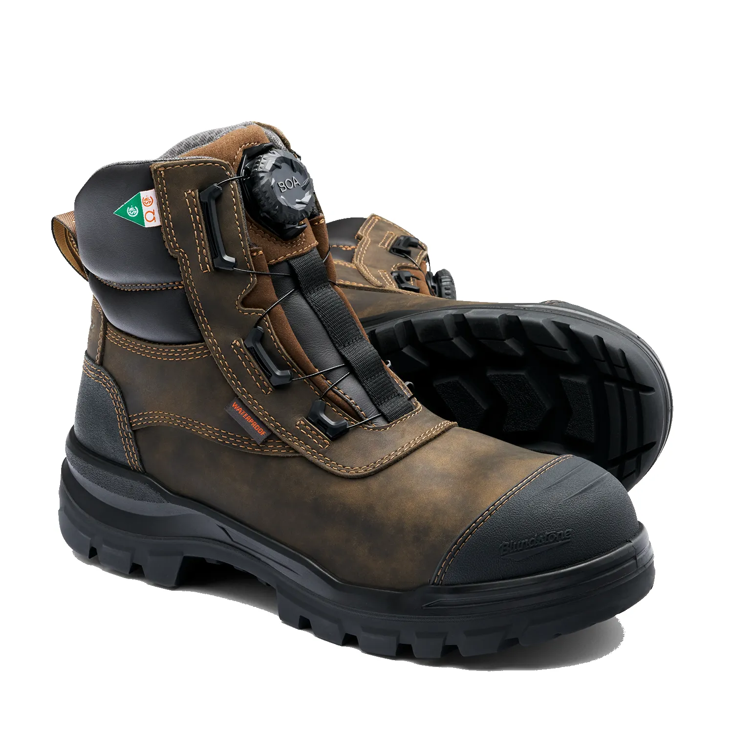Blundstone 8322 - RotoFlex Work & Safety BOA® Boot Rustic Brown sold by Blundstone product image thumbnail 3