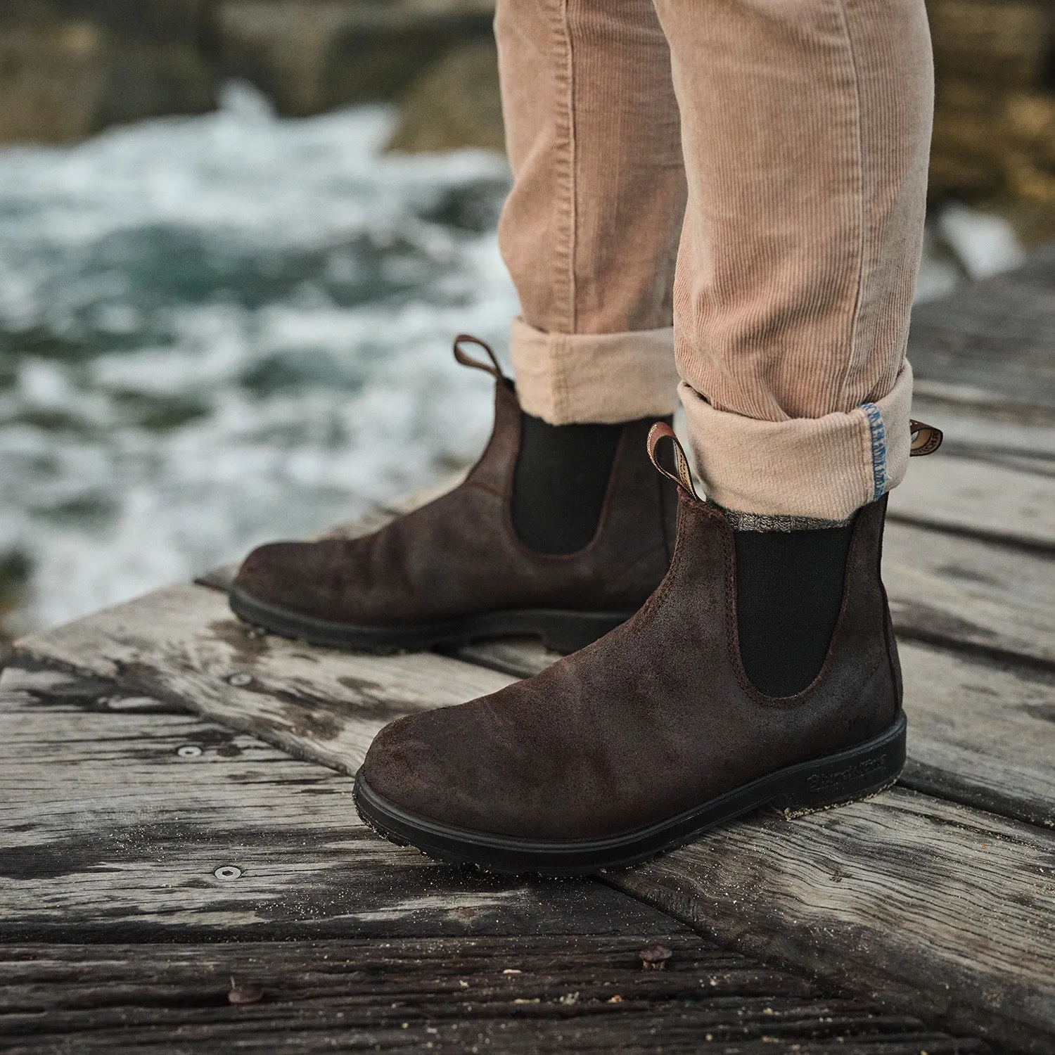 Blundstone 2610 - Originals Dark Brown Waxed Suede sold by Blundstone product image thumbnail 4