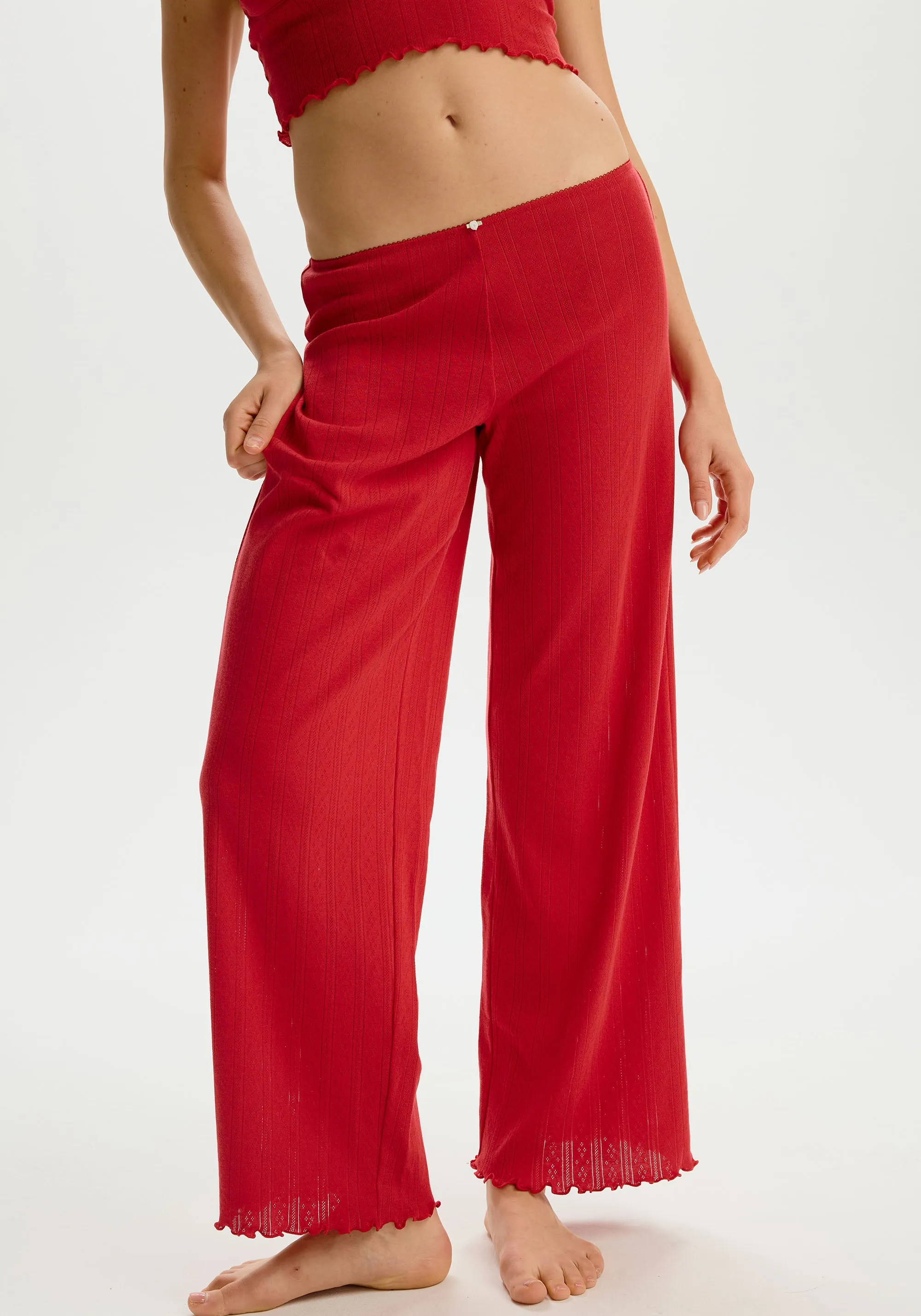 dream cotton pointelle pant sold by Blush product image thumbnail 2