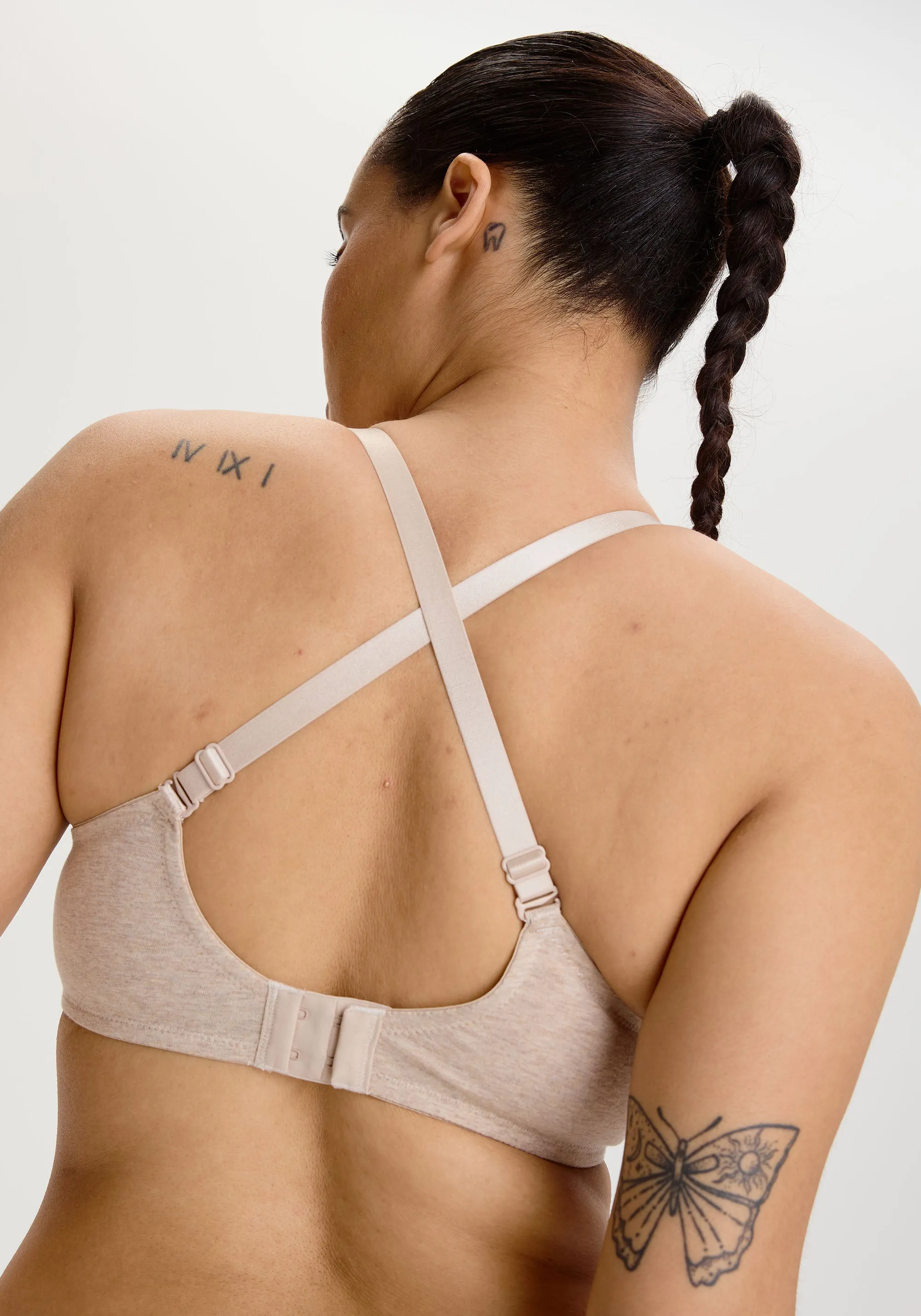 the cotton unlined molded bra sold by Blush product image thumbnail 5