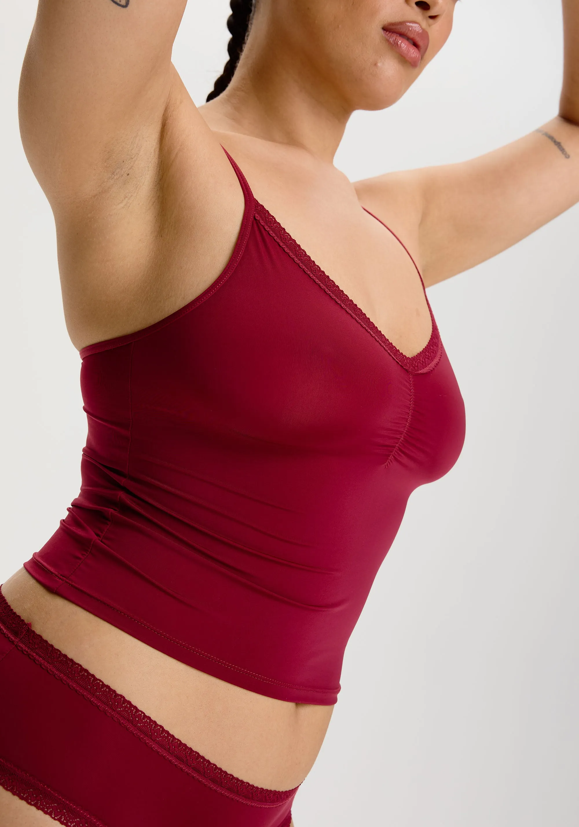 the micro lace trim cami sold by Blush product image thumbnail 3