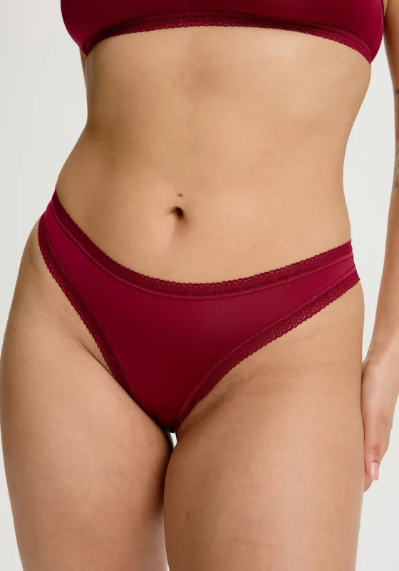the micro lace trim thong sold by Blush