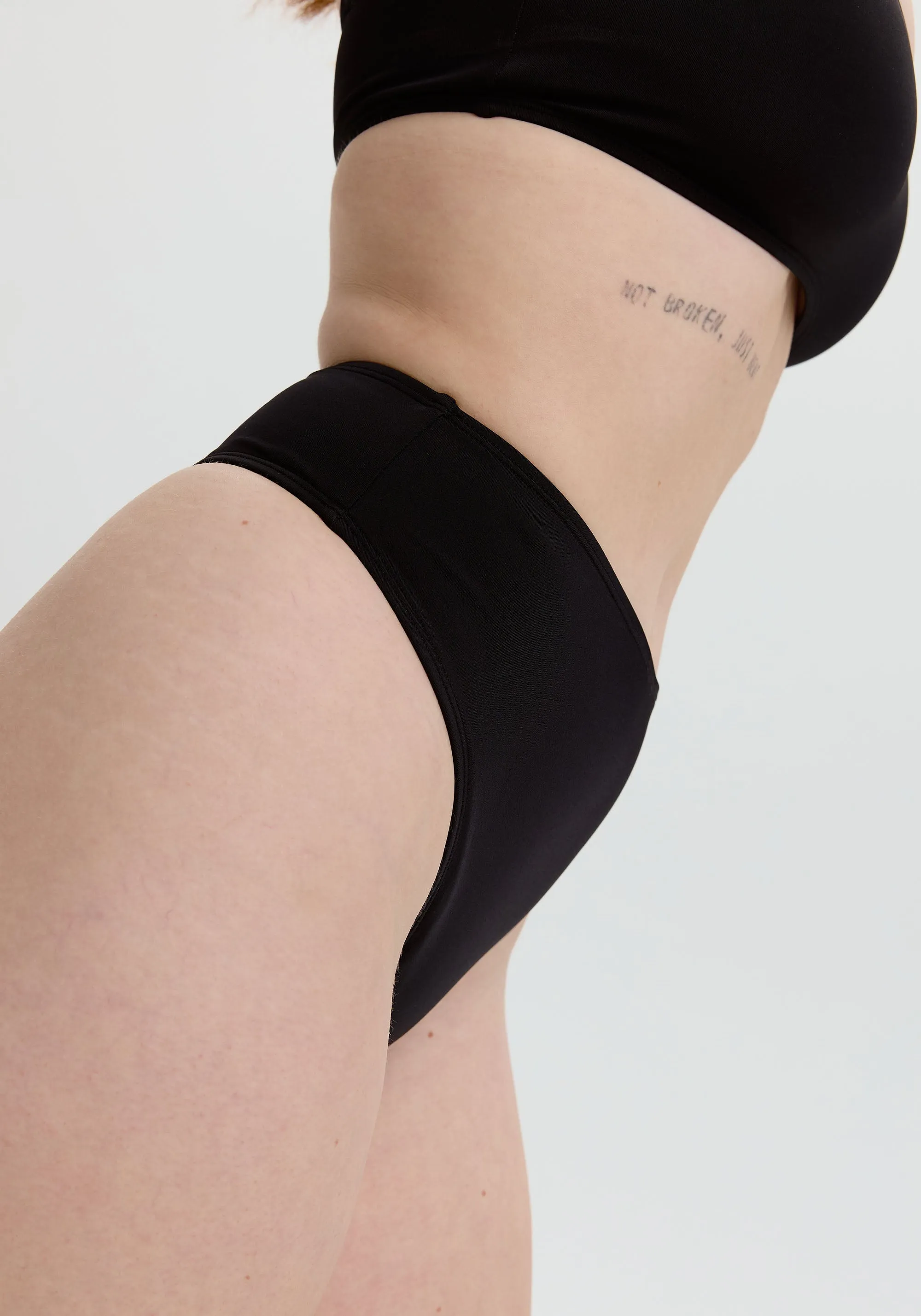 belize high waist thong bikini bottom sold by Blush product image thumbnail 3