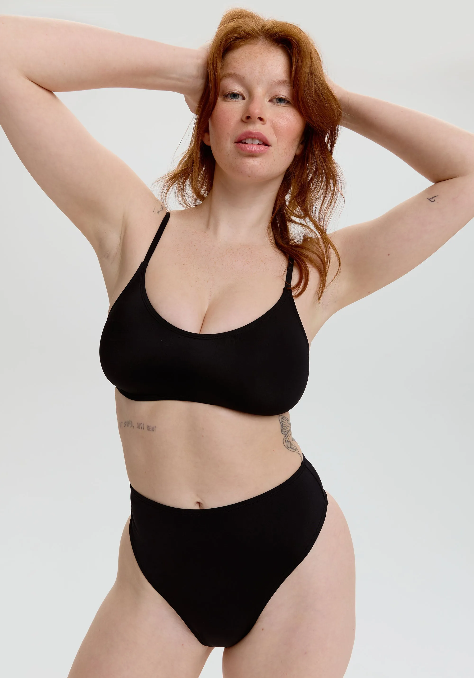 belize high waist thong bikini bottom sold by Blush product image thumbnail 2