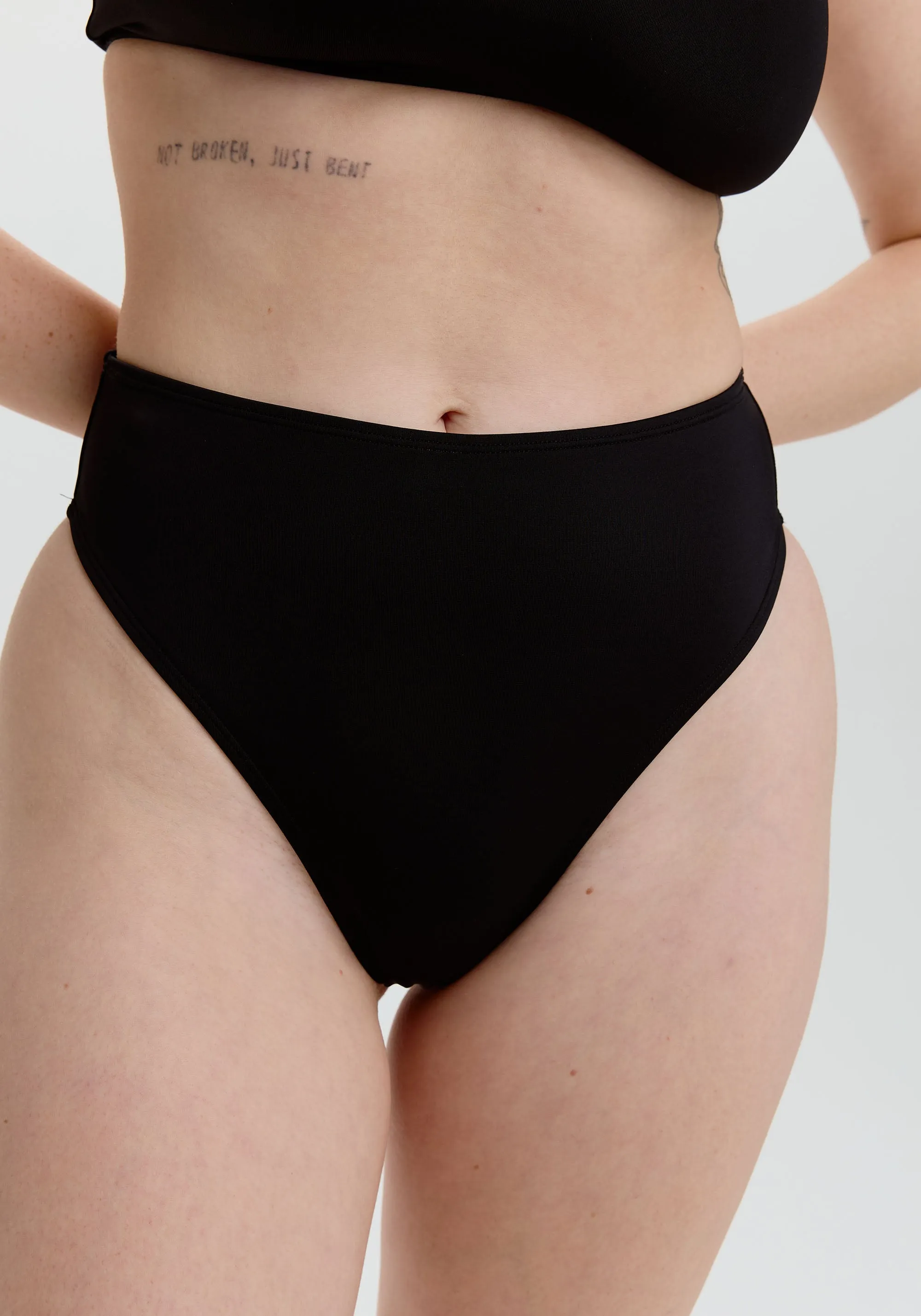 belize high waist thong bikini bottom sold by Blush product image thumbnail 4