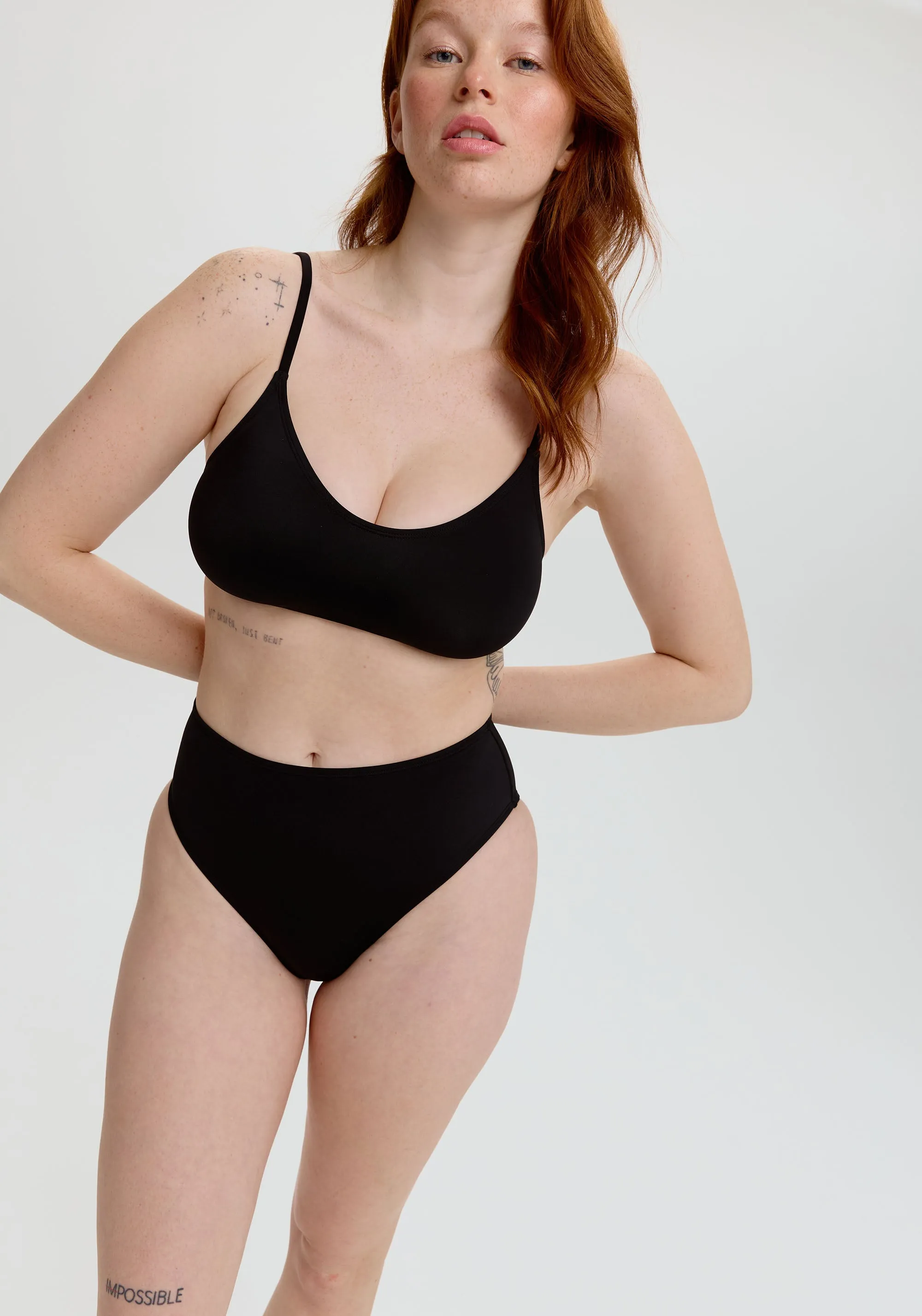 drift high waist bikini bottom sold by Blush product image thumbnail 2