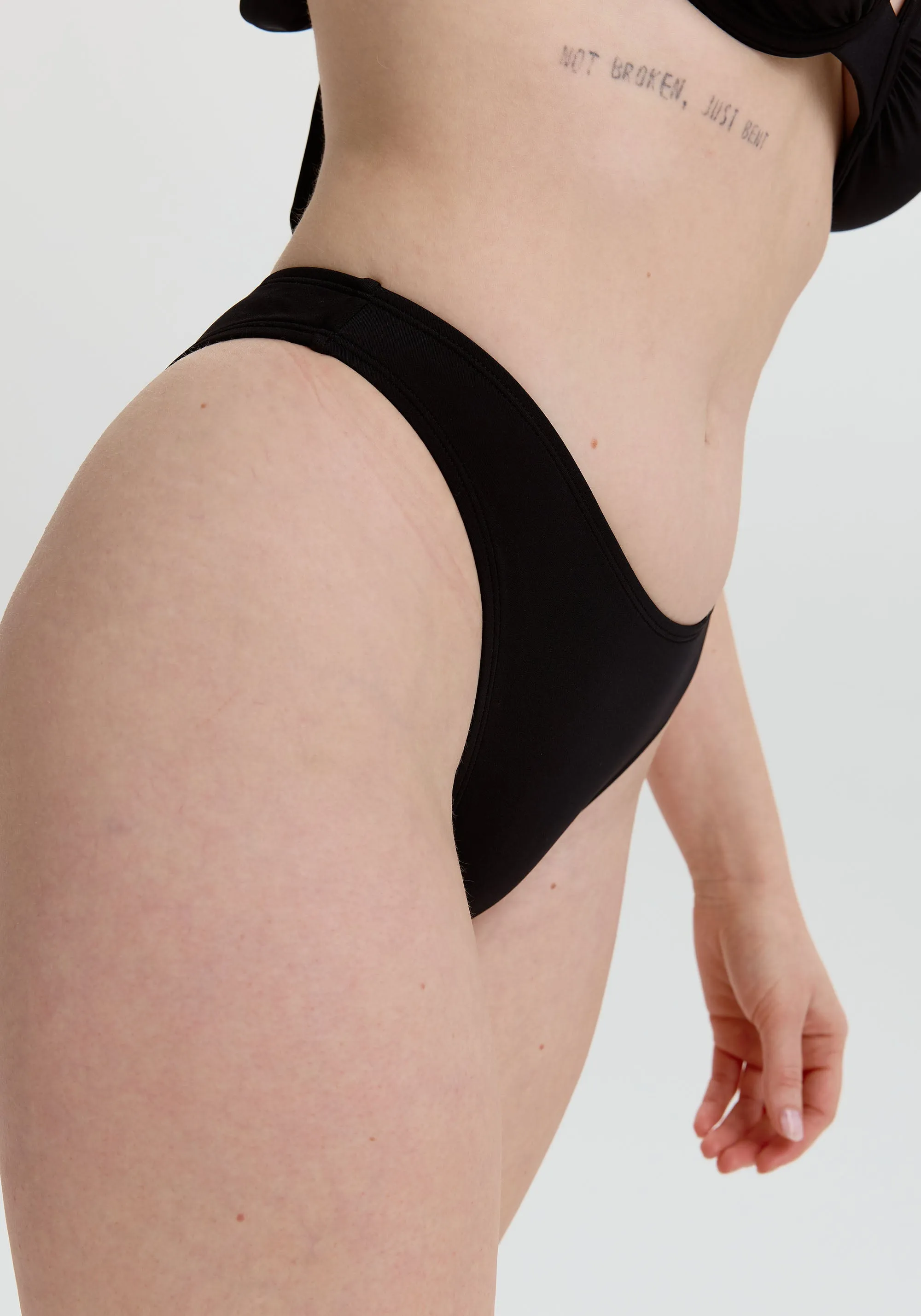 capri high leg bikini bottom sold by Blush product image thumbnail 3