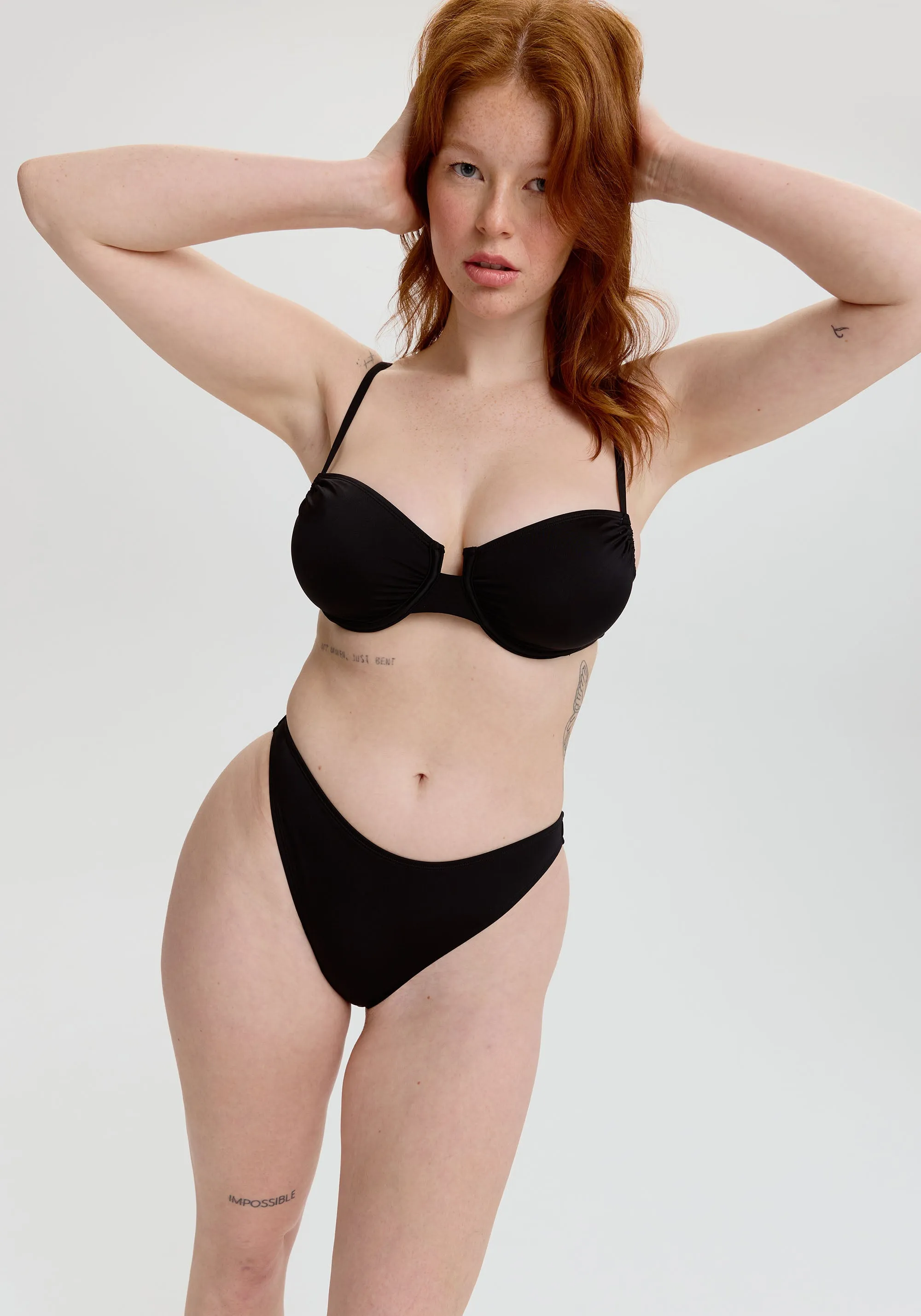 capri high leg bikini bottom sold by Blush product image thumbnail 2