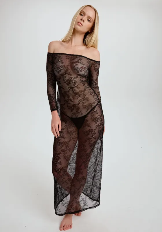 cascade maxi dress sold by Blush