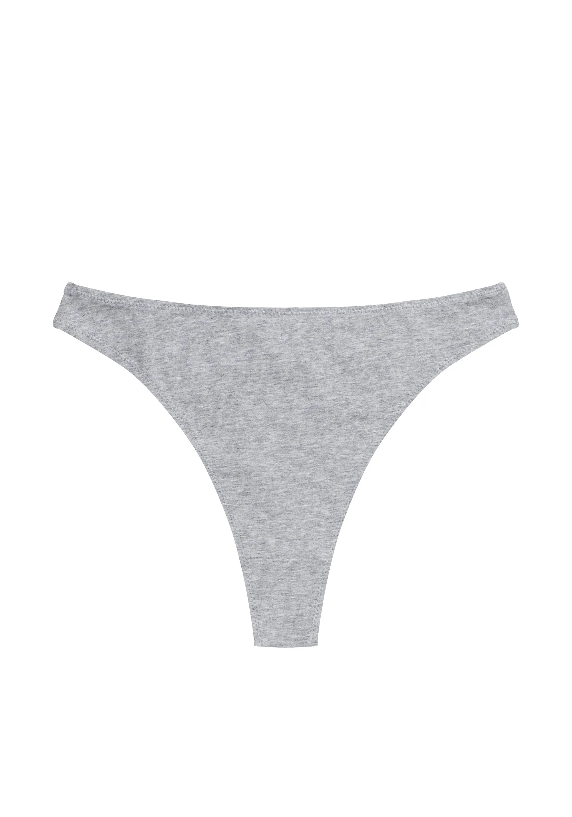 the cotton high leg thong sold by Blush product image thumbnail 5