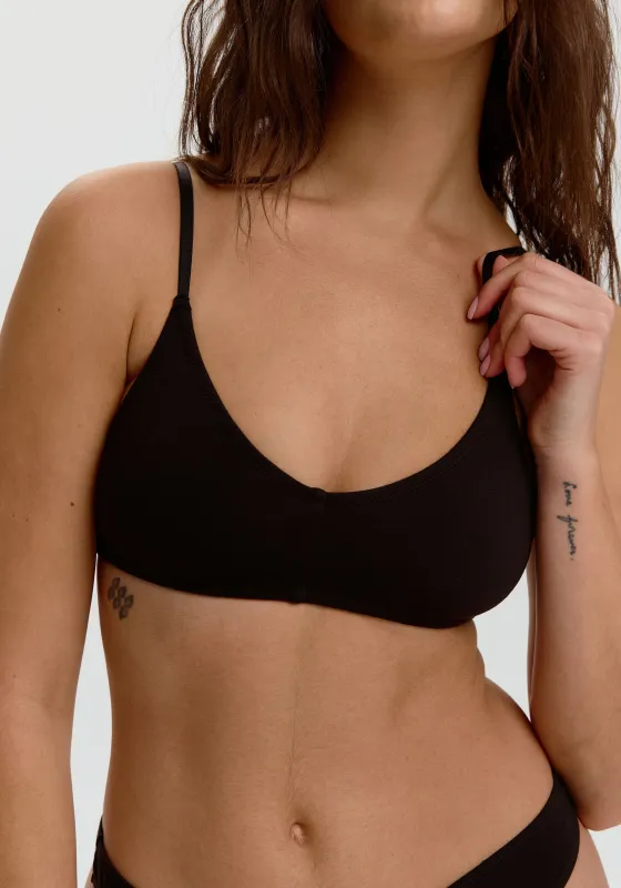 the cotton bralette sold by Blush