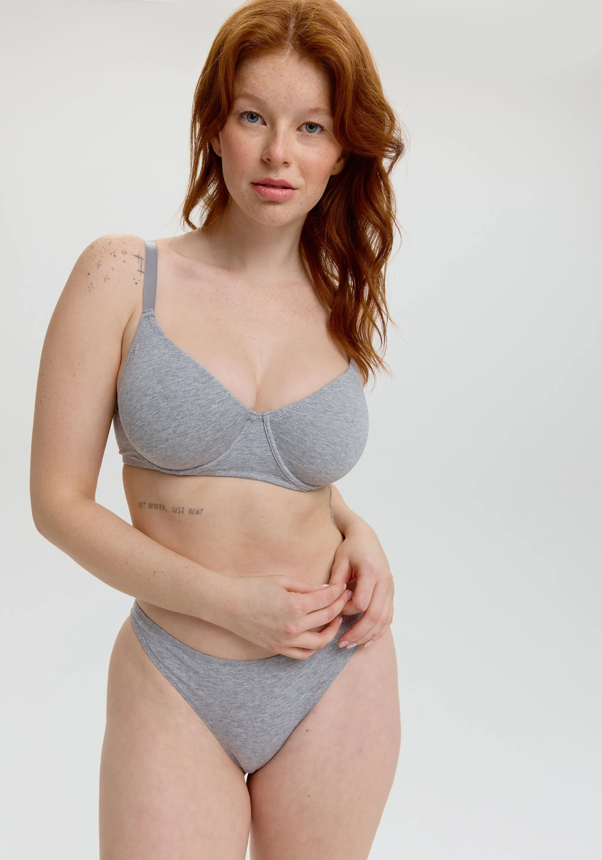 the cotton unlined molded bra sold by Blush product image thumbnail 2