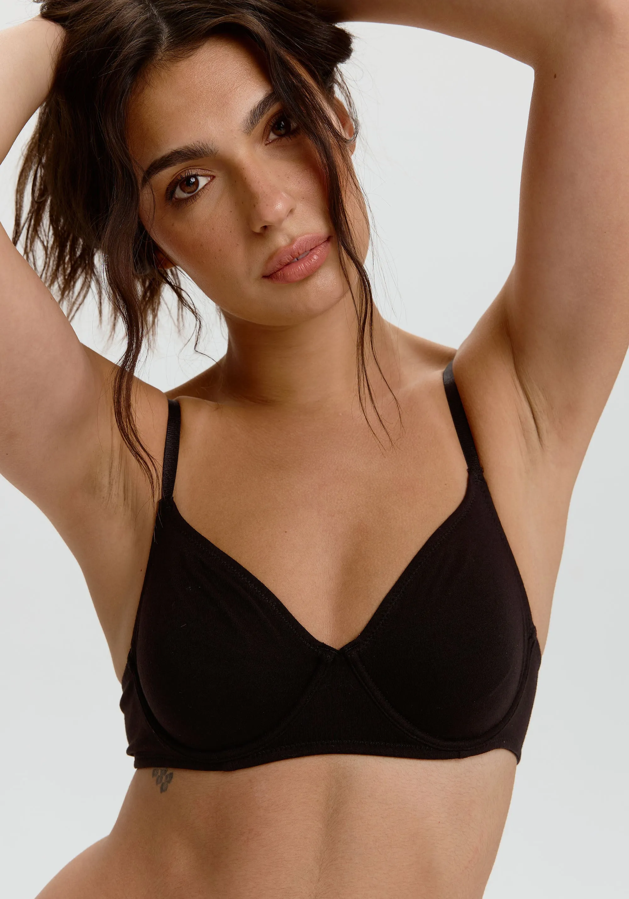the cotton unlined molded bra sold by Blush