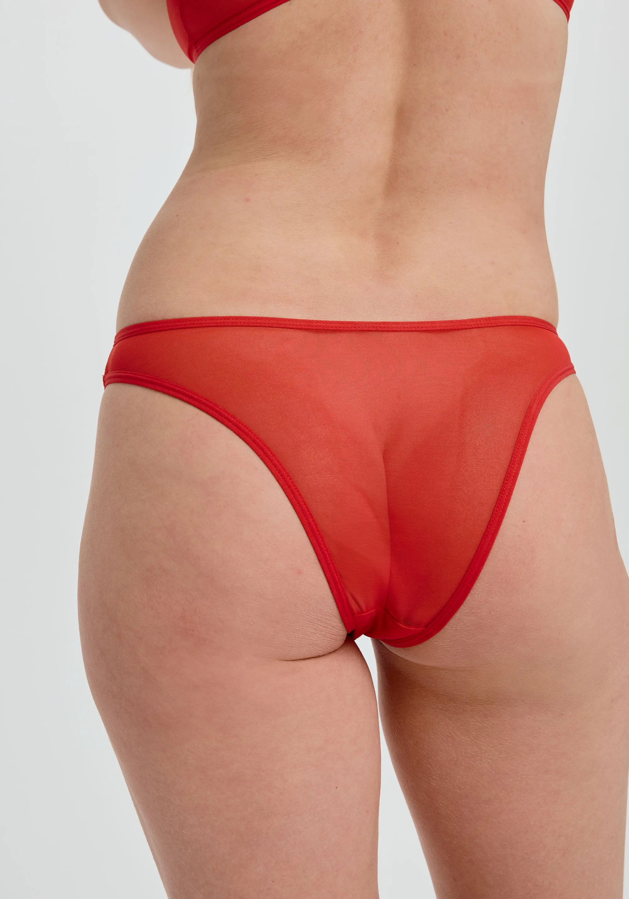 the mesh high leg bikini sold by Blush product image thumbnail 4