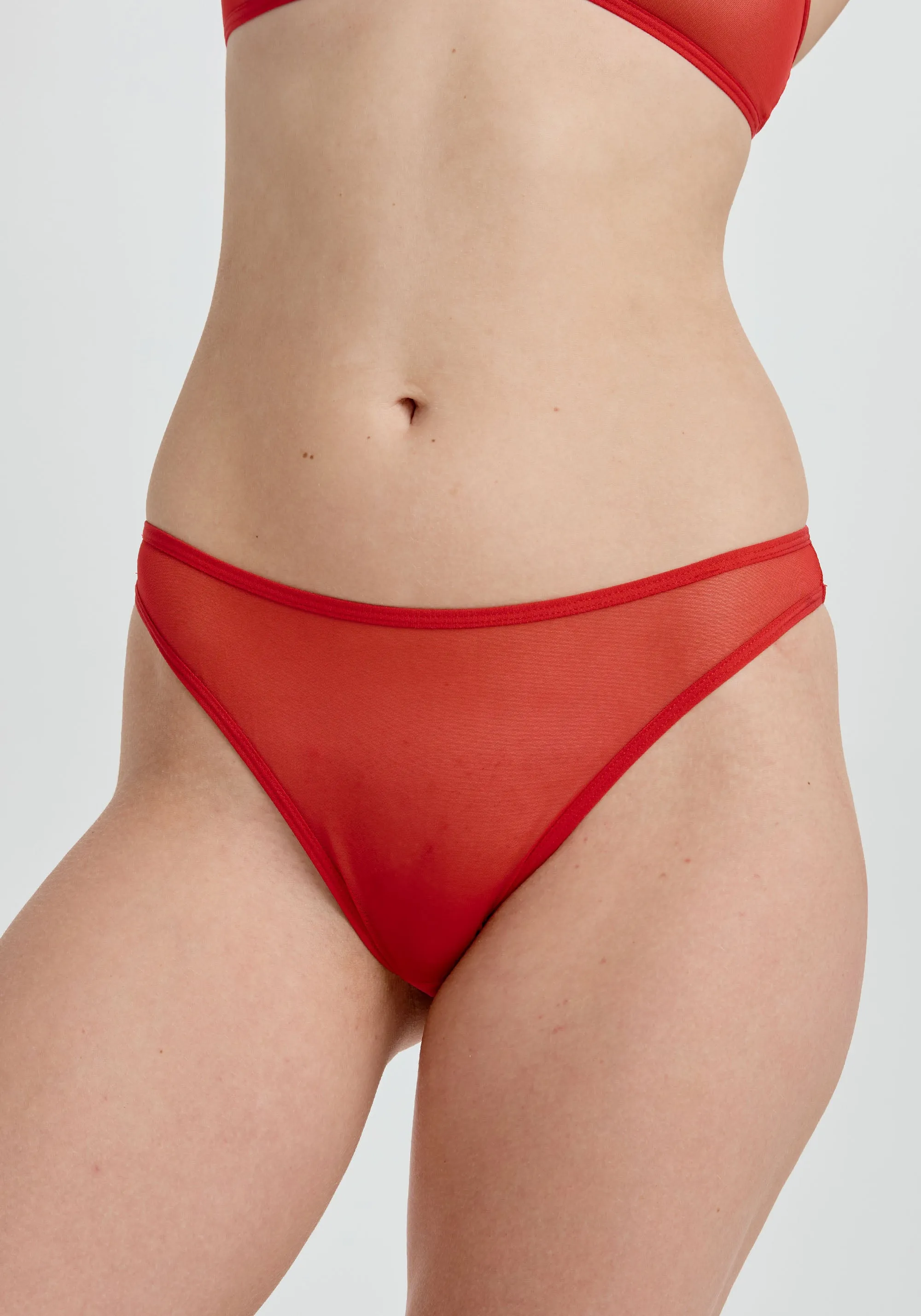 the mesh high leg bikini sold by Blush product image thumbnail 3