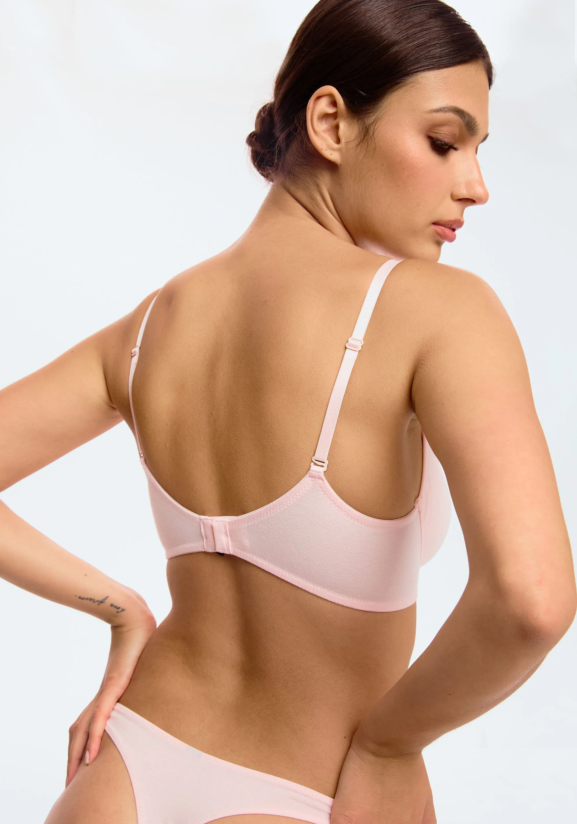 the cotton unlined molded bra sold by Blush product image thumbnail 3