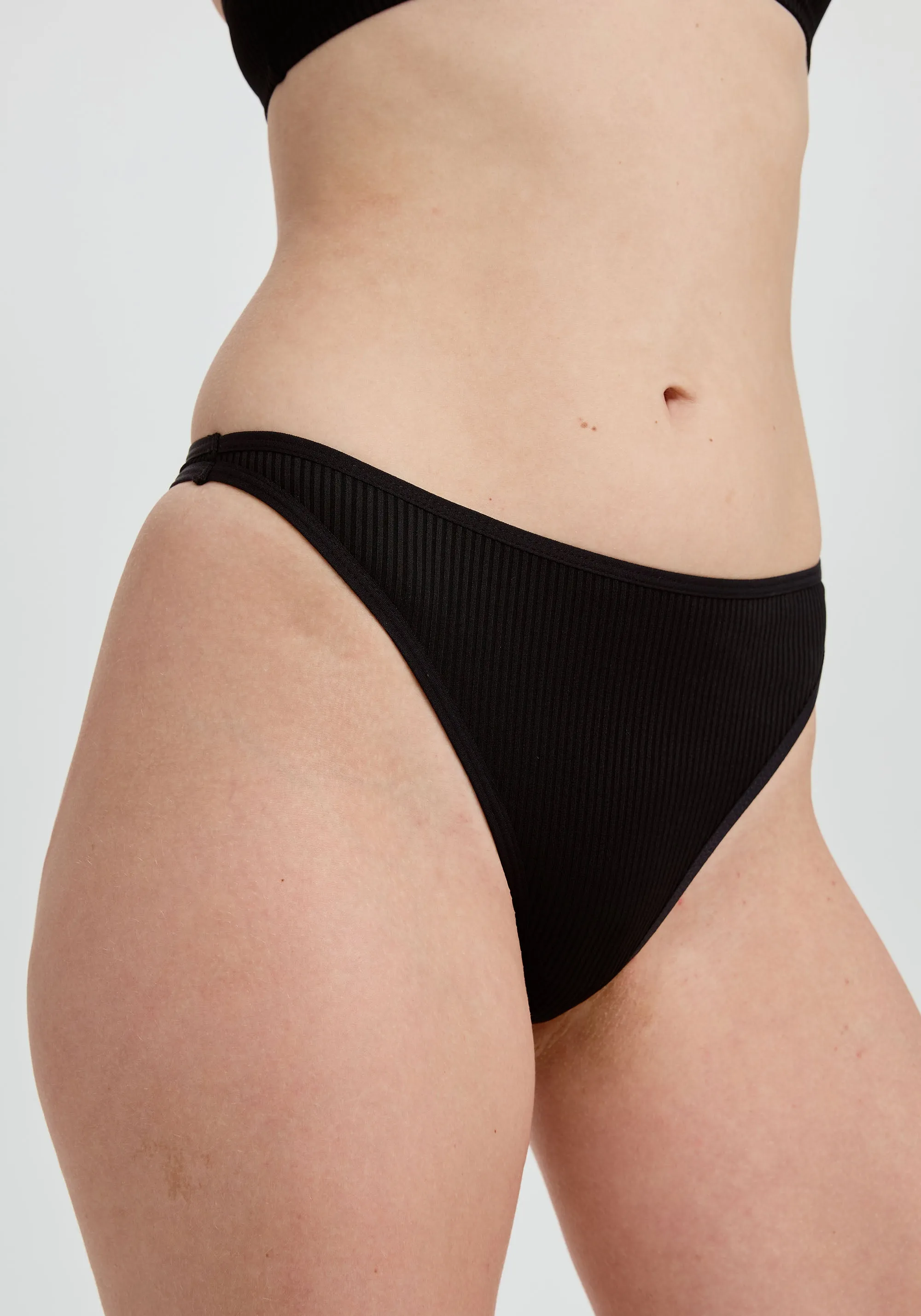 the rib high leg thong sold by Blush product image thumbnail 3