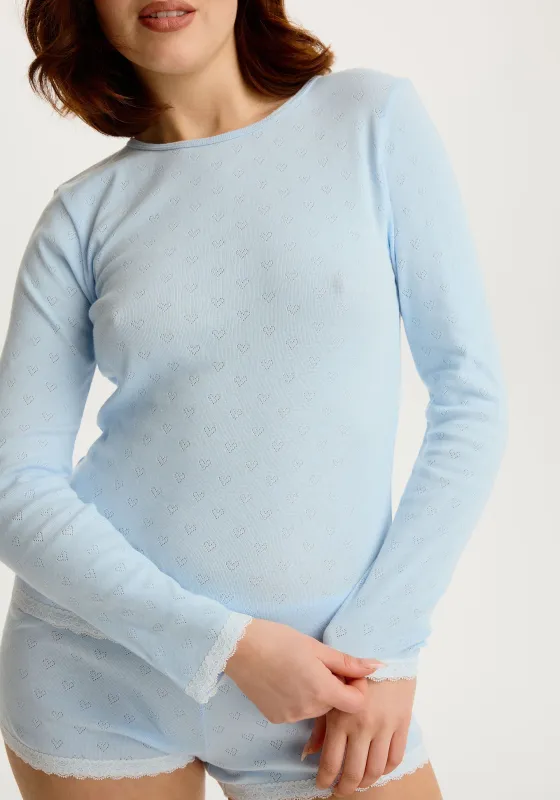 cherish long sleeve top sold by Blush