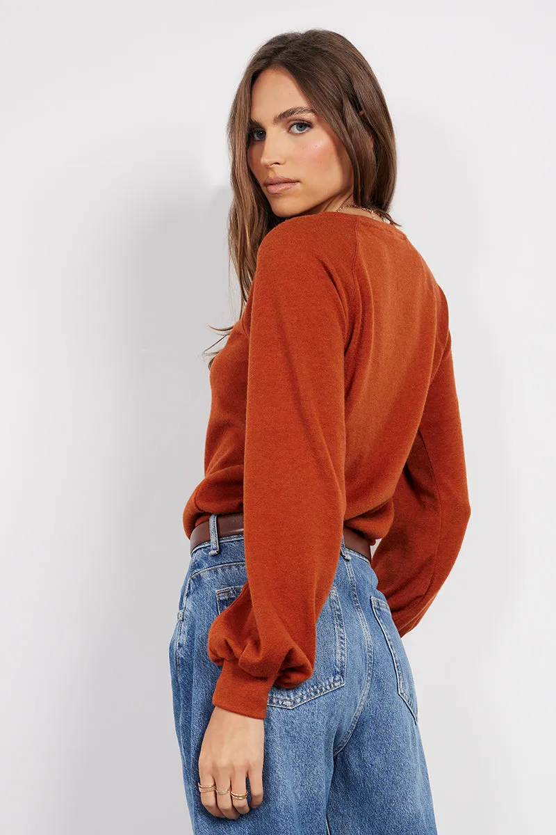 LONG SLEEVE RAGLAN TOP sold by bobi