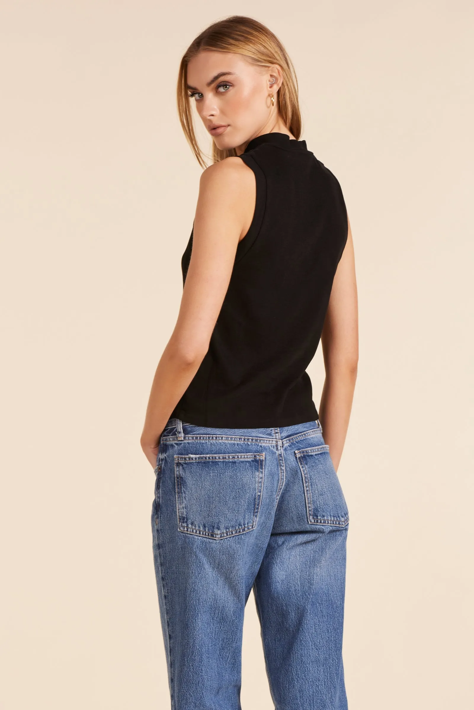 SLEEVELESS TURTLENECK sold by bobi product image thumbnail 3