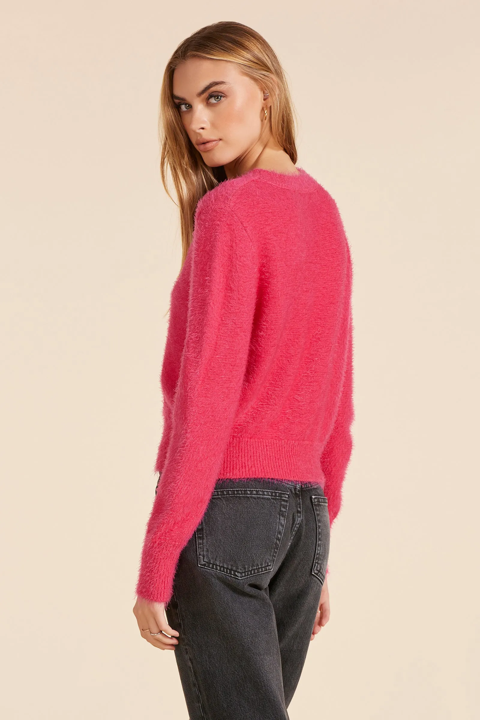CREWNECK CROPPED SWEATER sold by bobi product image thumbnail 4