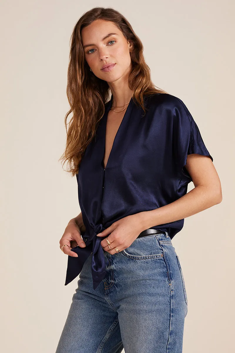 SILKY TIE TOP sold by bobi product image thumbnail 2