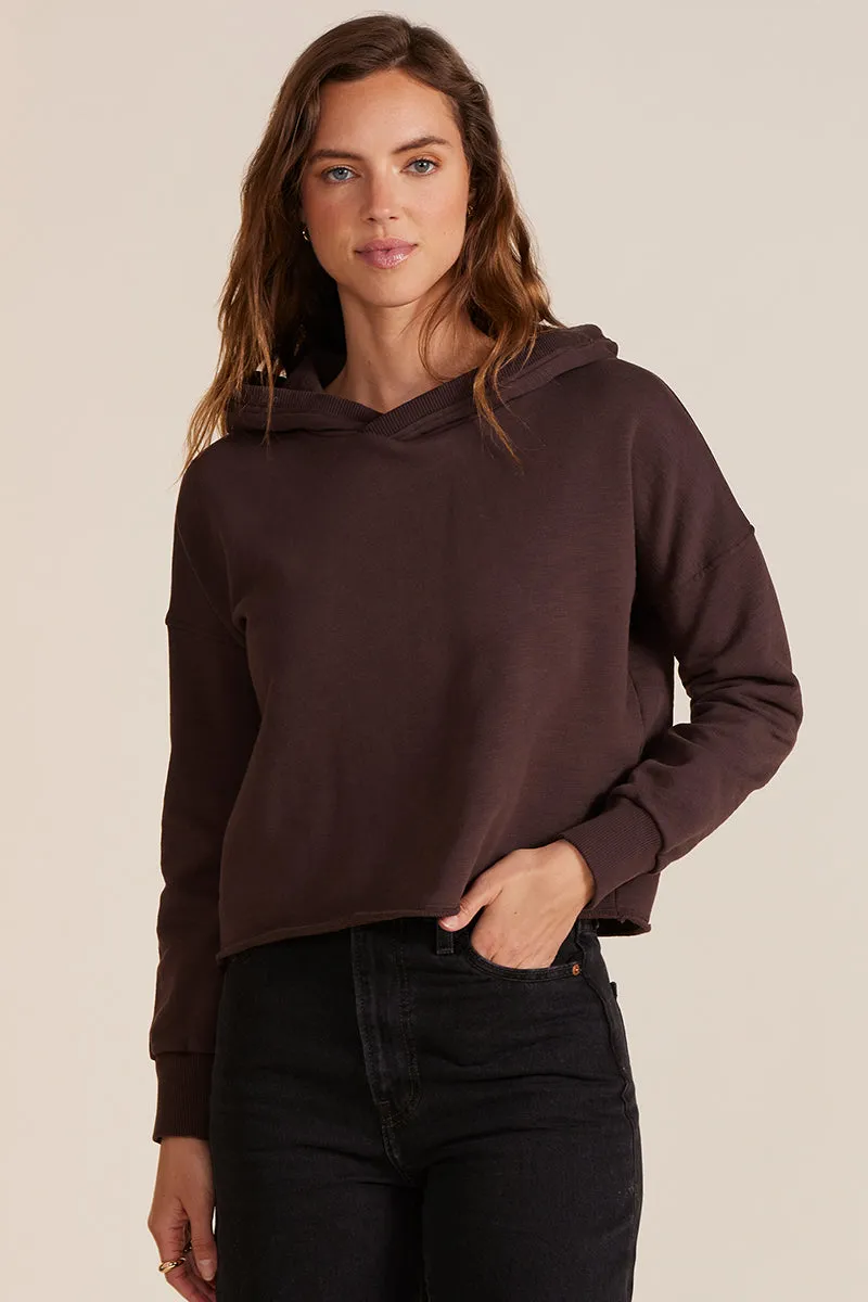 HI LOW CROPPED HOODIE sold by bobi