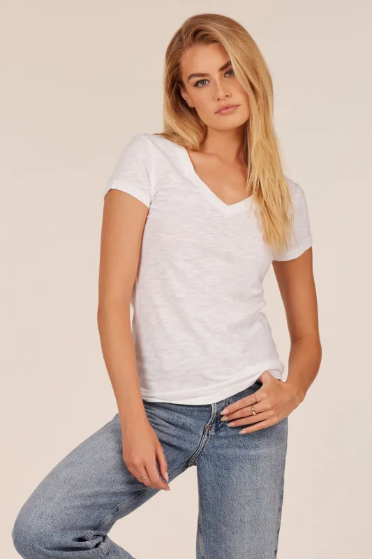 V-Neck Short Sleeve Tee sold by bobi