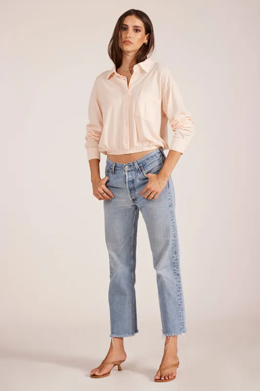 CHLOE BUTTON UP made by bobi