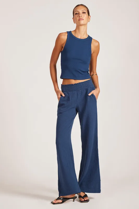 WIDE LEG BEACH PANT made by bobi
