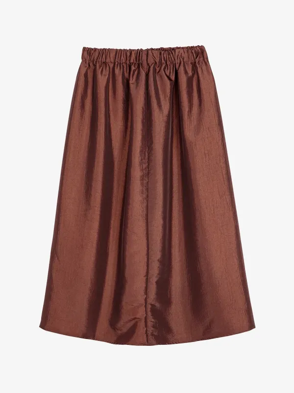 Midi tafetan skirt sold by Bobo Choses