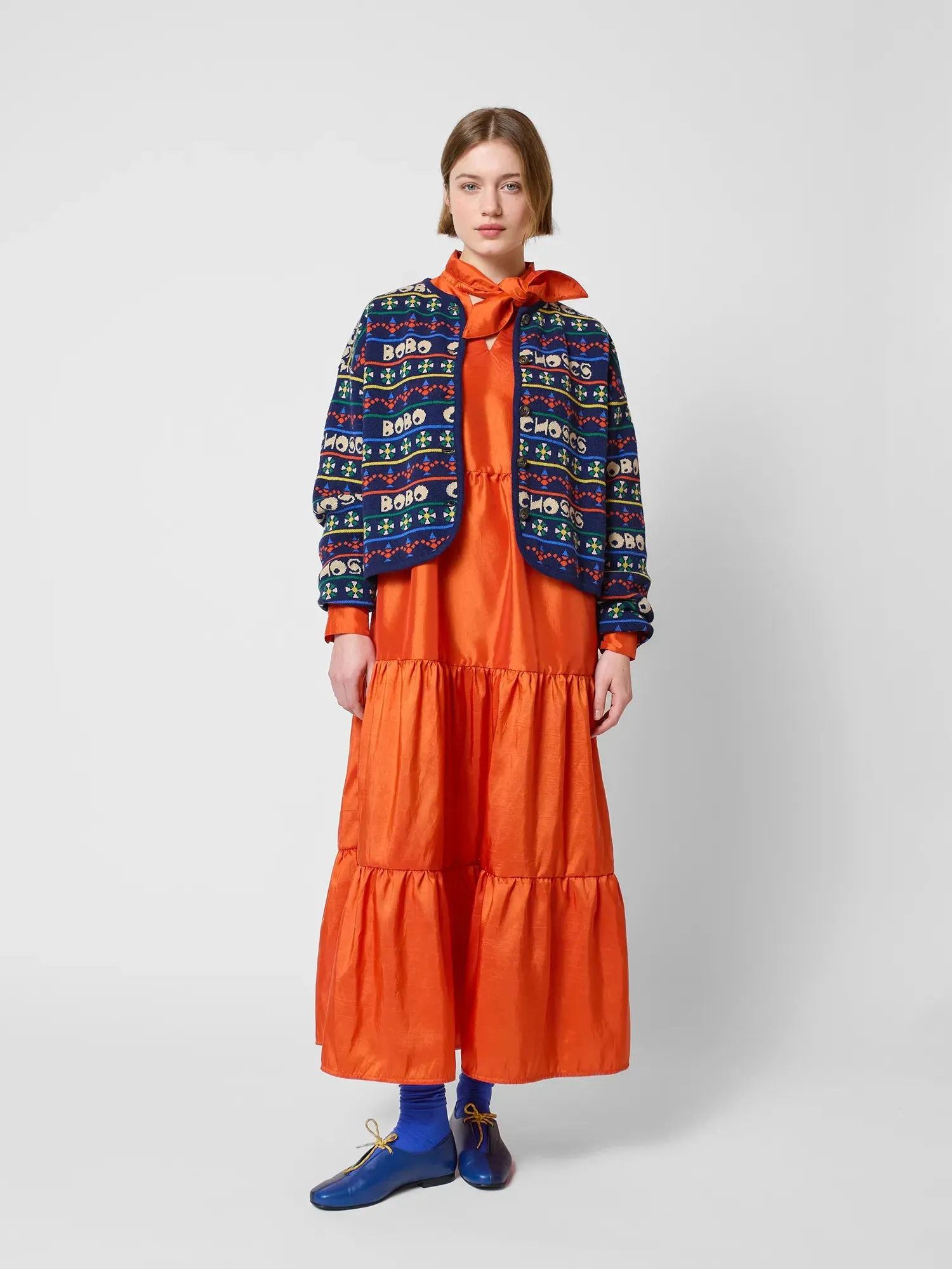 Muticolour printed cardigan sold by Bobo Choses product image thumbnail 5