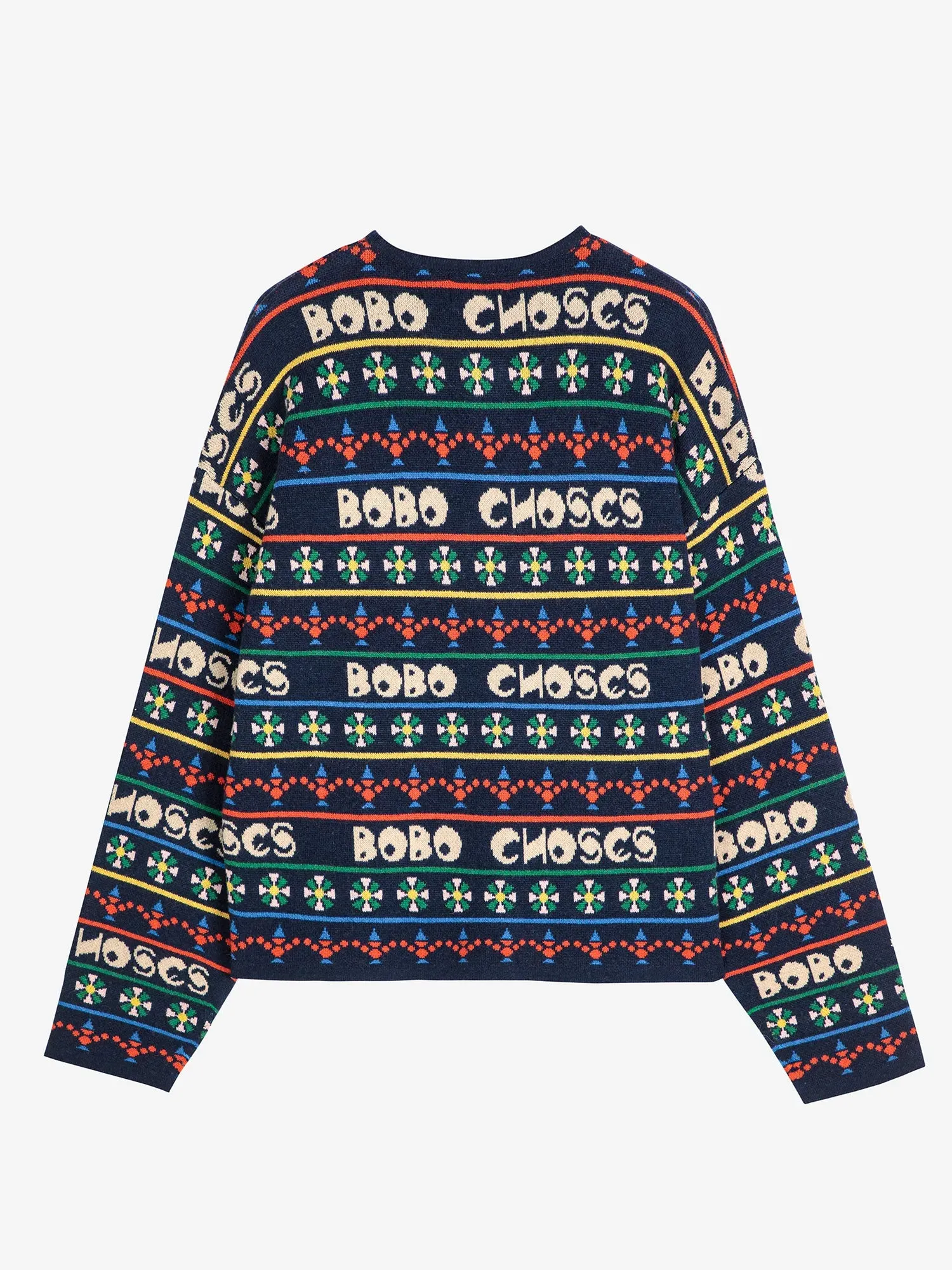 Muticolour printed cardigan sold by Bobo Choses product image thumbnail 3