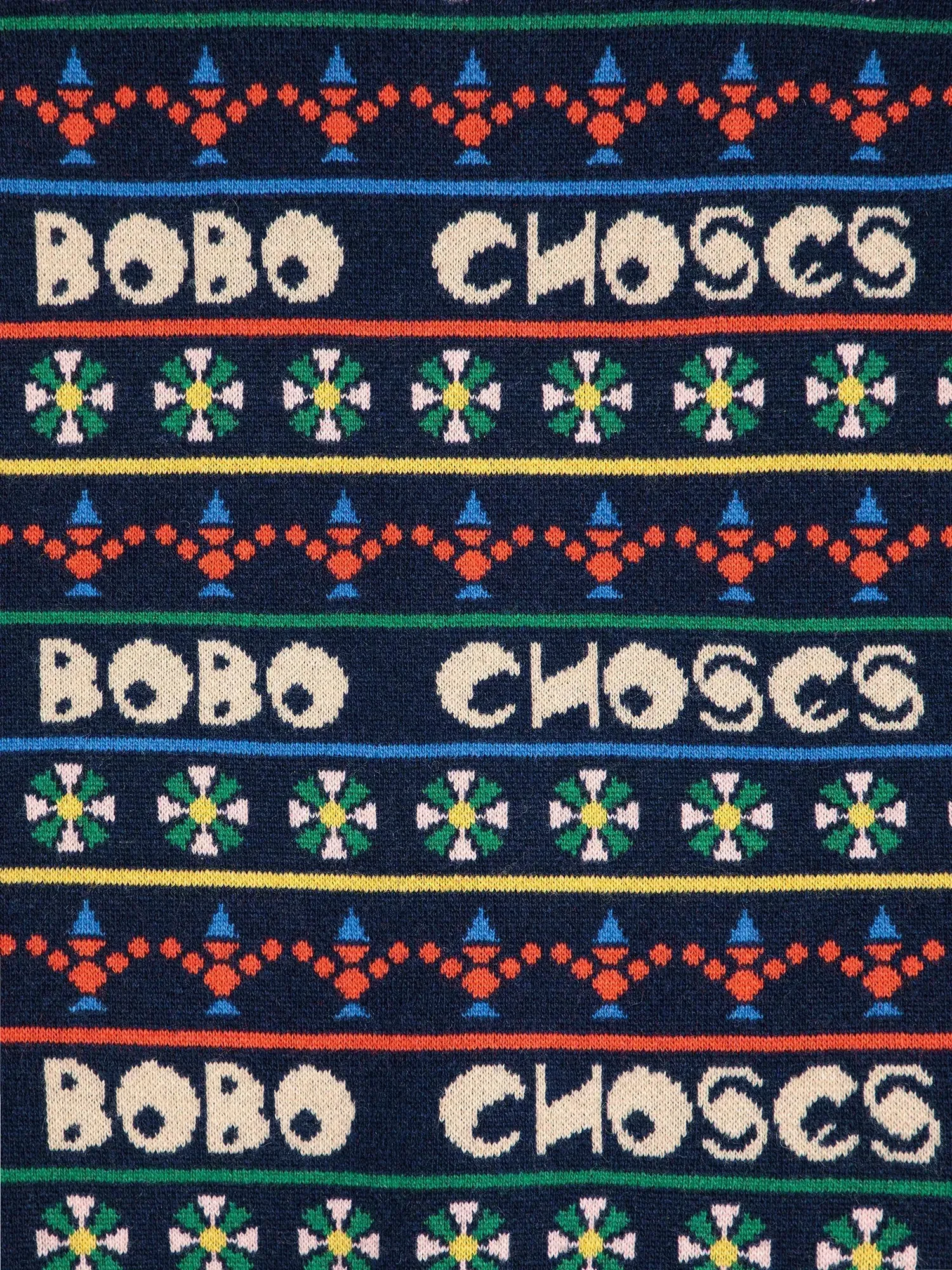 Muticolour printed cardigan sold by Bobo Choses product image thumbnail 4