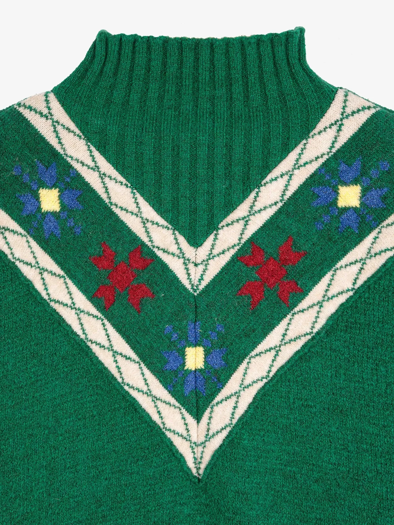 Floral turtleneck jumper sold by Bobo Choses product image thumbnail 4